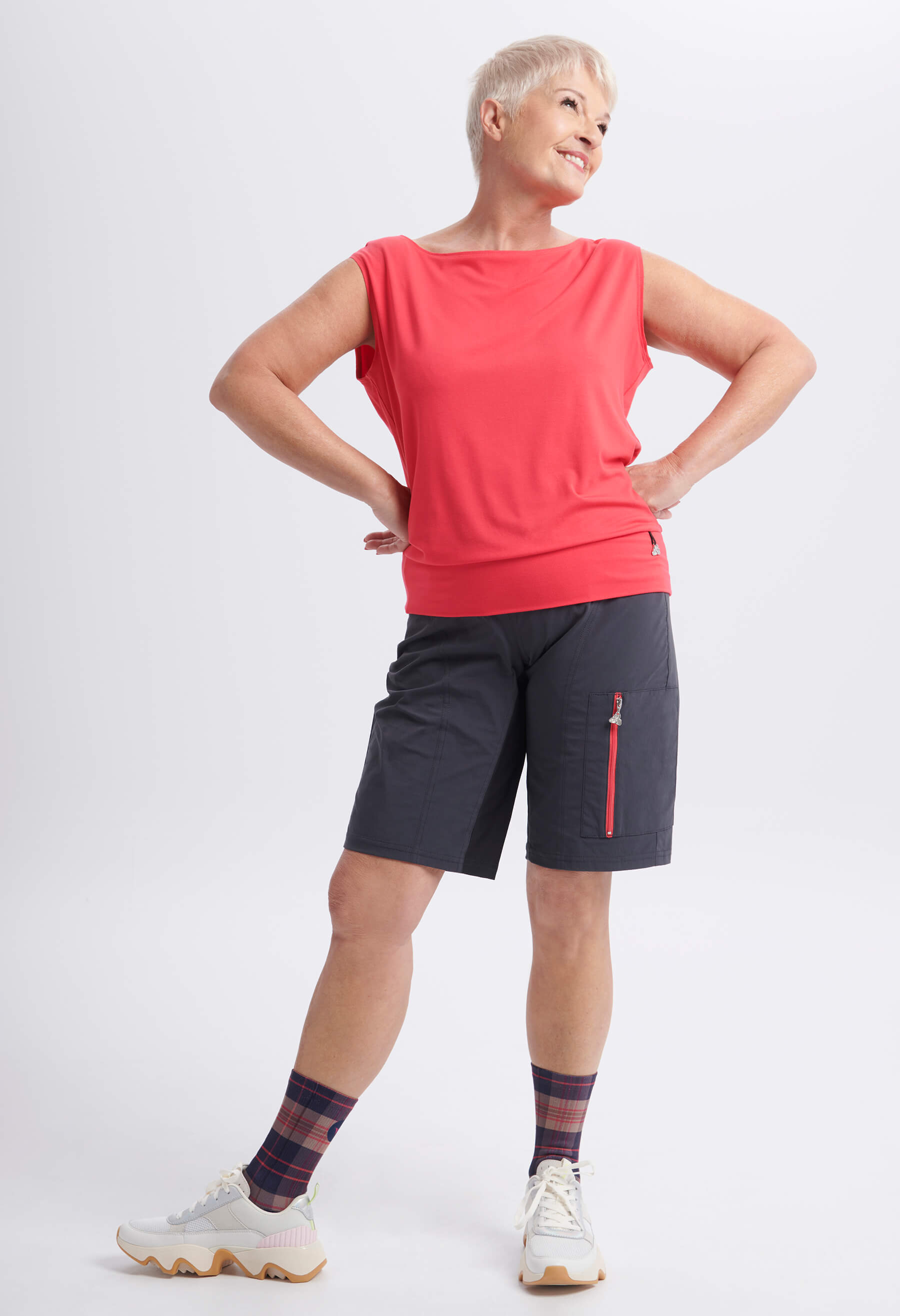 Marie-Belle - Short multisport à taille haute