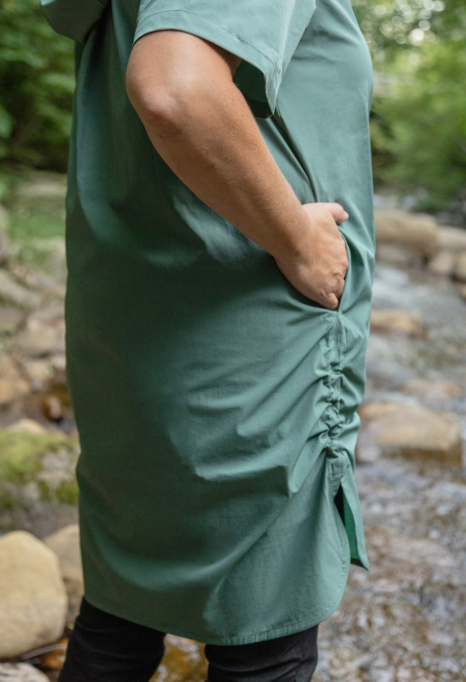 Alvin - Robe ajustable à manches courtes