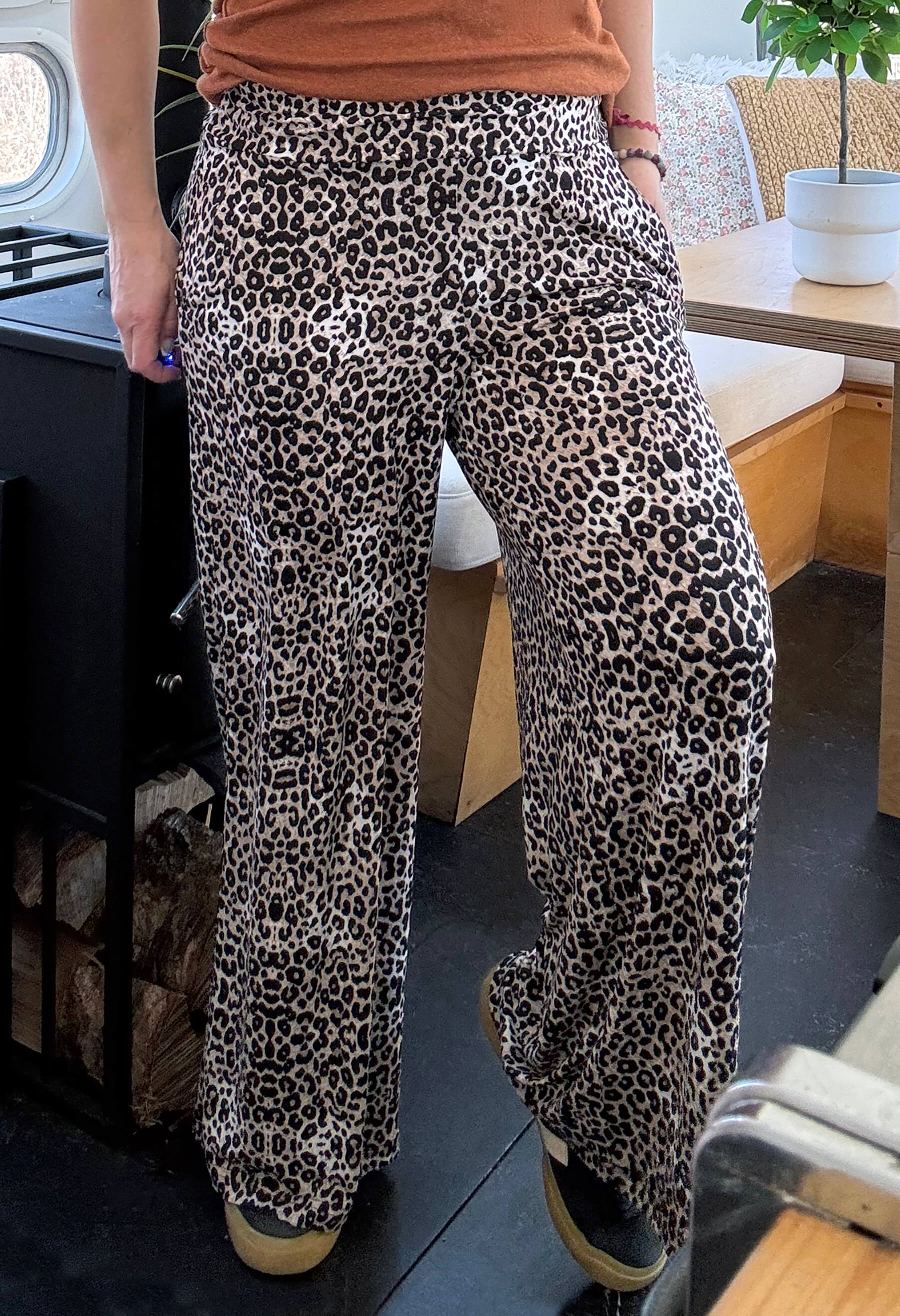 Kelly - Pantalon fluide à jambes larges