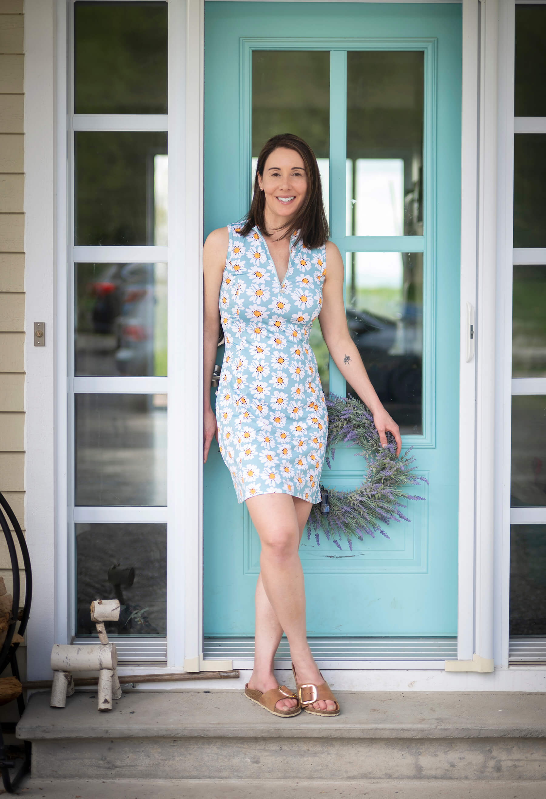 Louysa - Robe courte sans manches