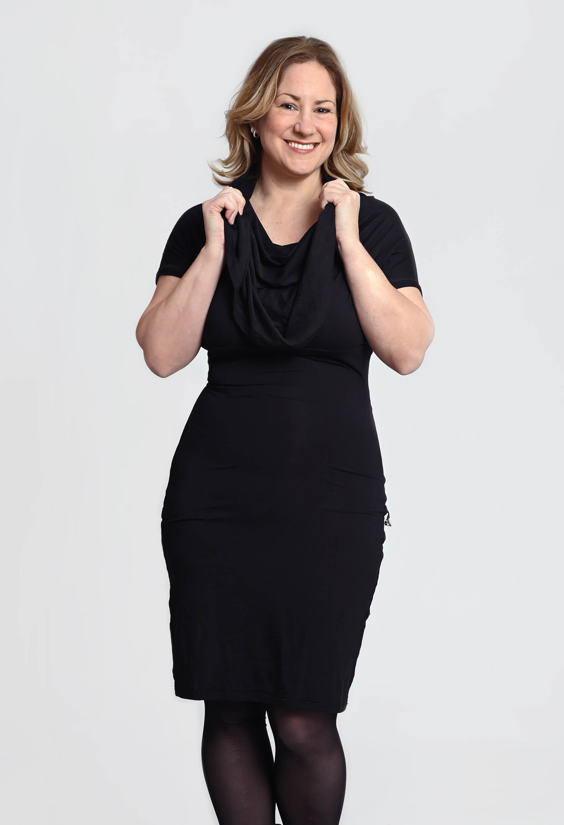 Melia - Robe transformable à manches courtes