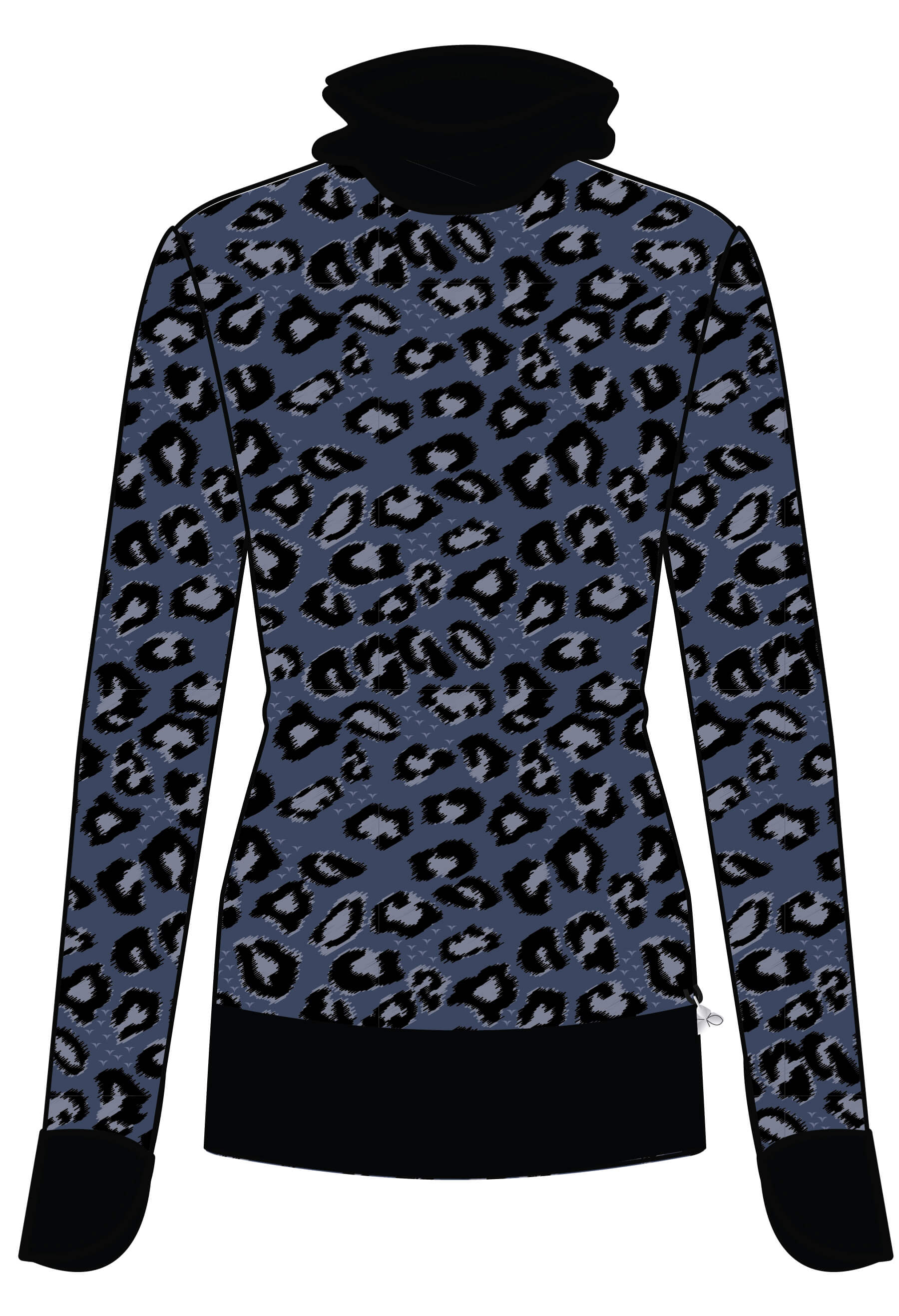 Bianca - Chandail à capuchon et manches longues - collection Coeur de Lion