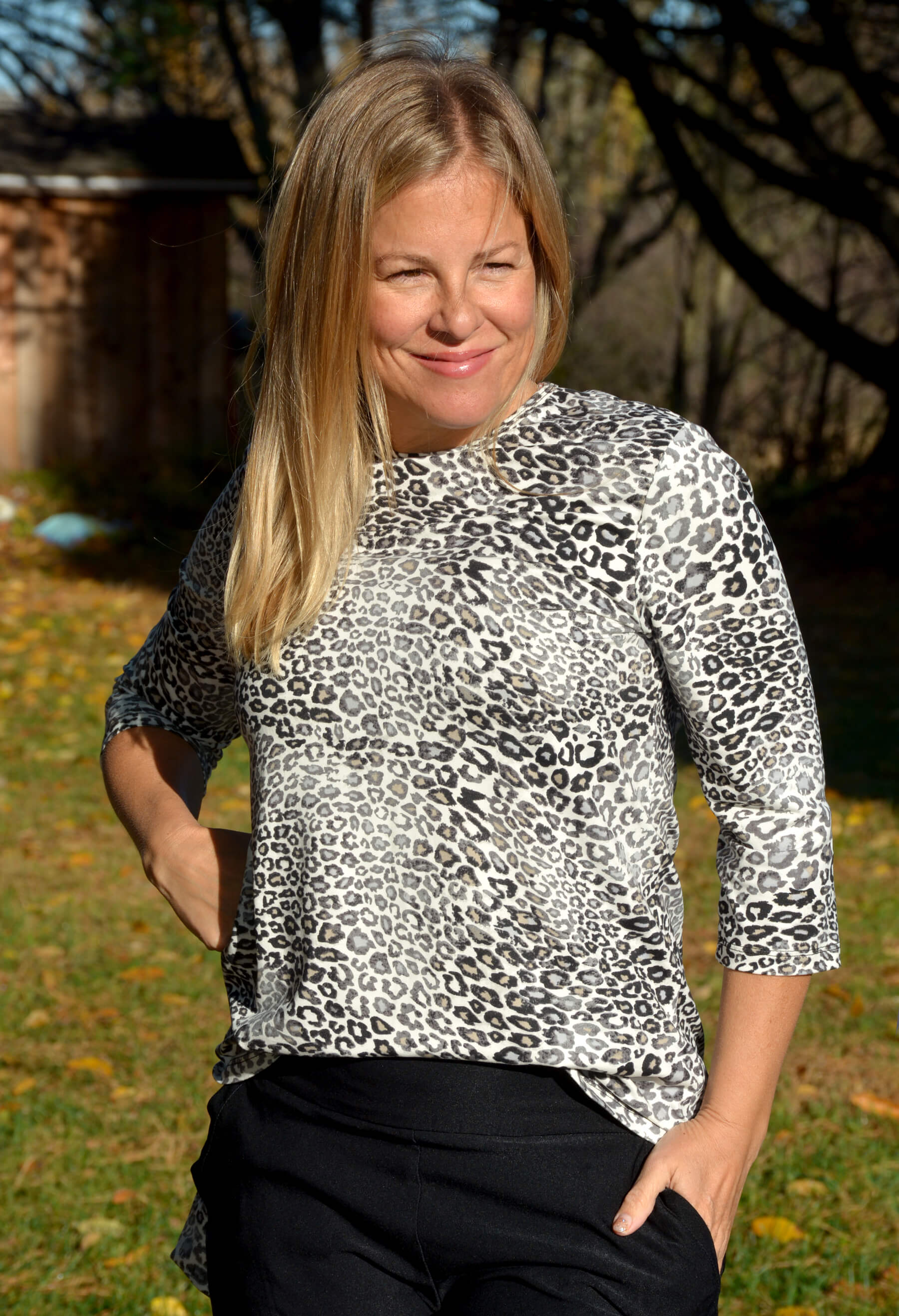 Olivia : Chandail à manches 3/4