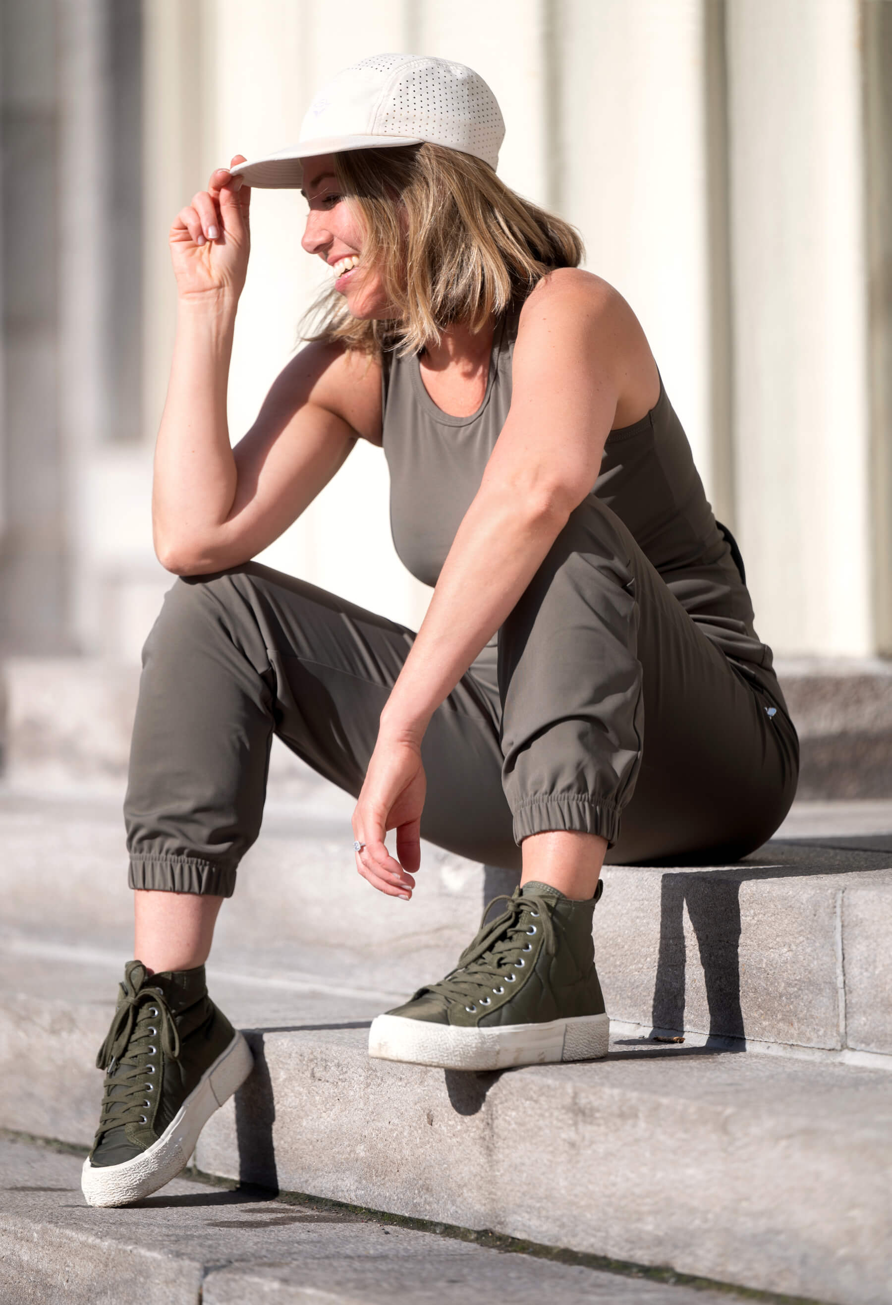 Amberly - Camisole à encolure ronde