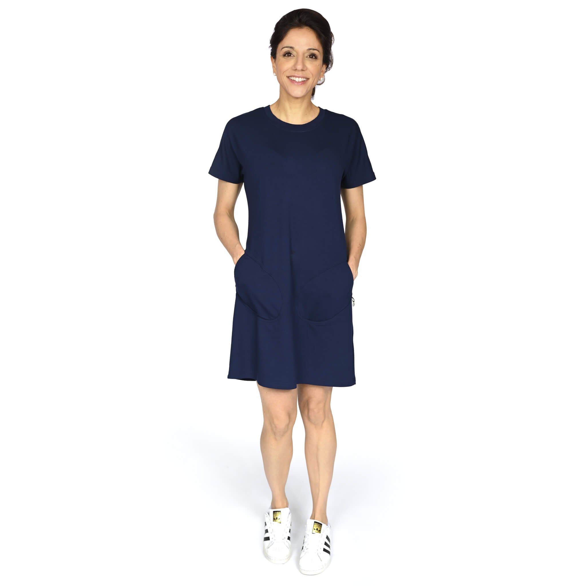 Robe T-shirt à encolure ronde - Maxime