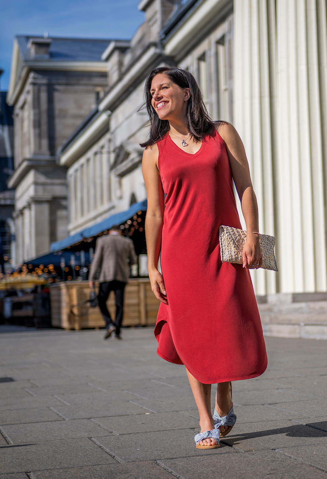 Piper - Robe longue sans manches