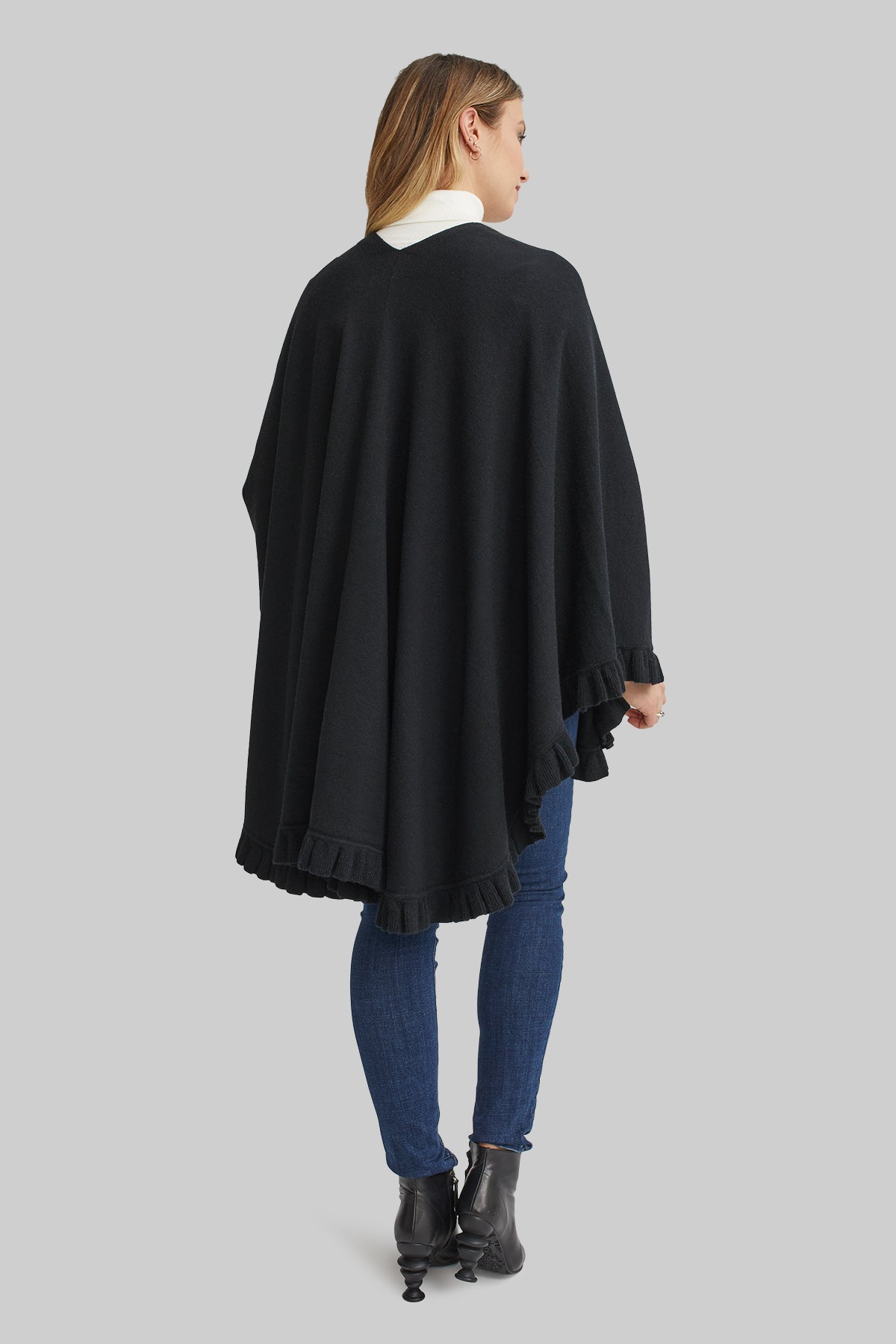 Cape en tricot