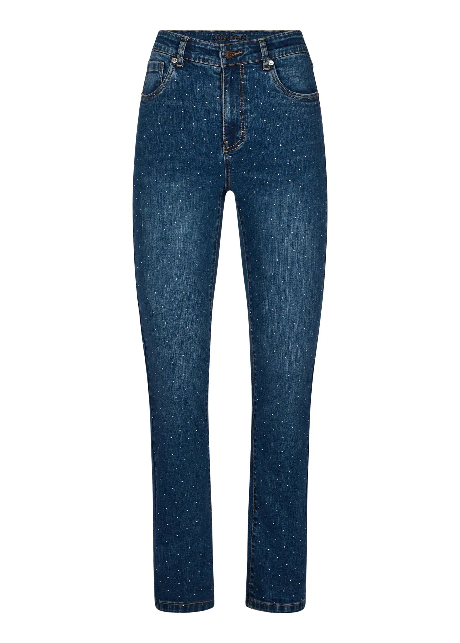 Jeans Emily coupe ajustée - Florence avec Strass - Yoga Jeans