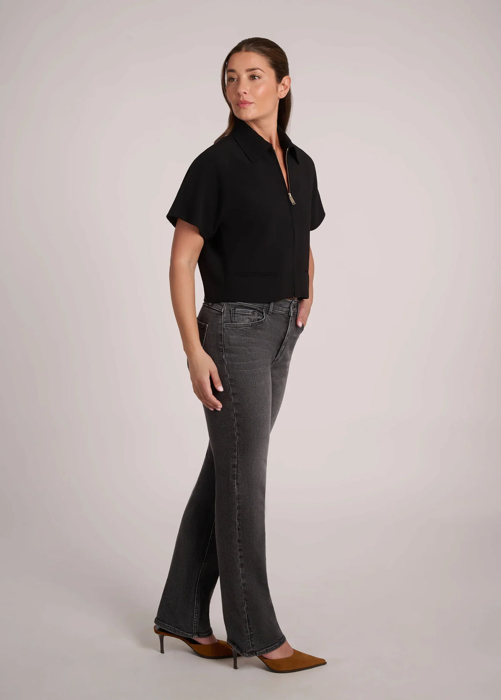 Jeans Chloé coupe droite - Navi - Yoga Jeans