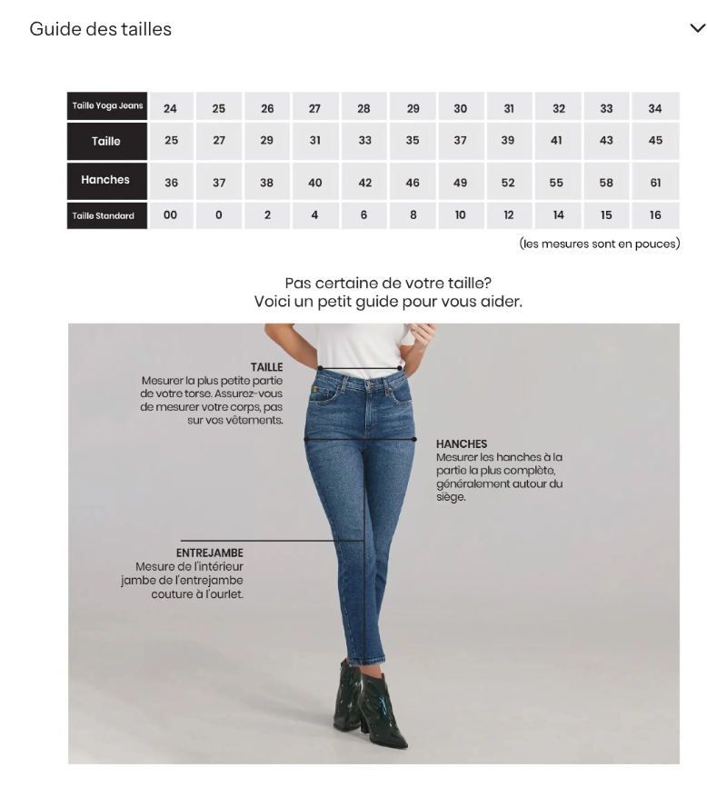 Jeans Emily coupe ajustée - Marrakech- Yoga Jeans