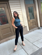 Josy - Pantalon à jambe étroite et taille confortable