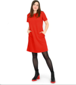 Robe T-shirt à encolure ronde - Maxime