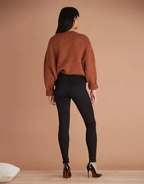 Rachel -  Jeans avec simili cuir Yoga Jeans