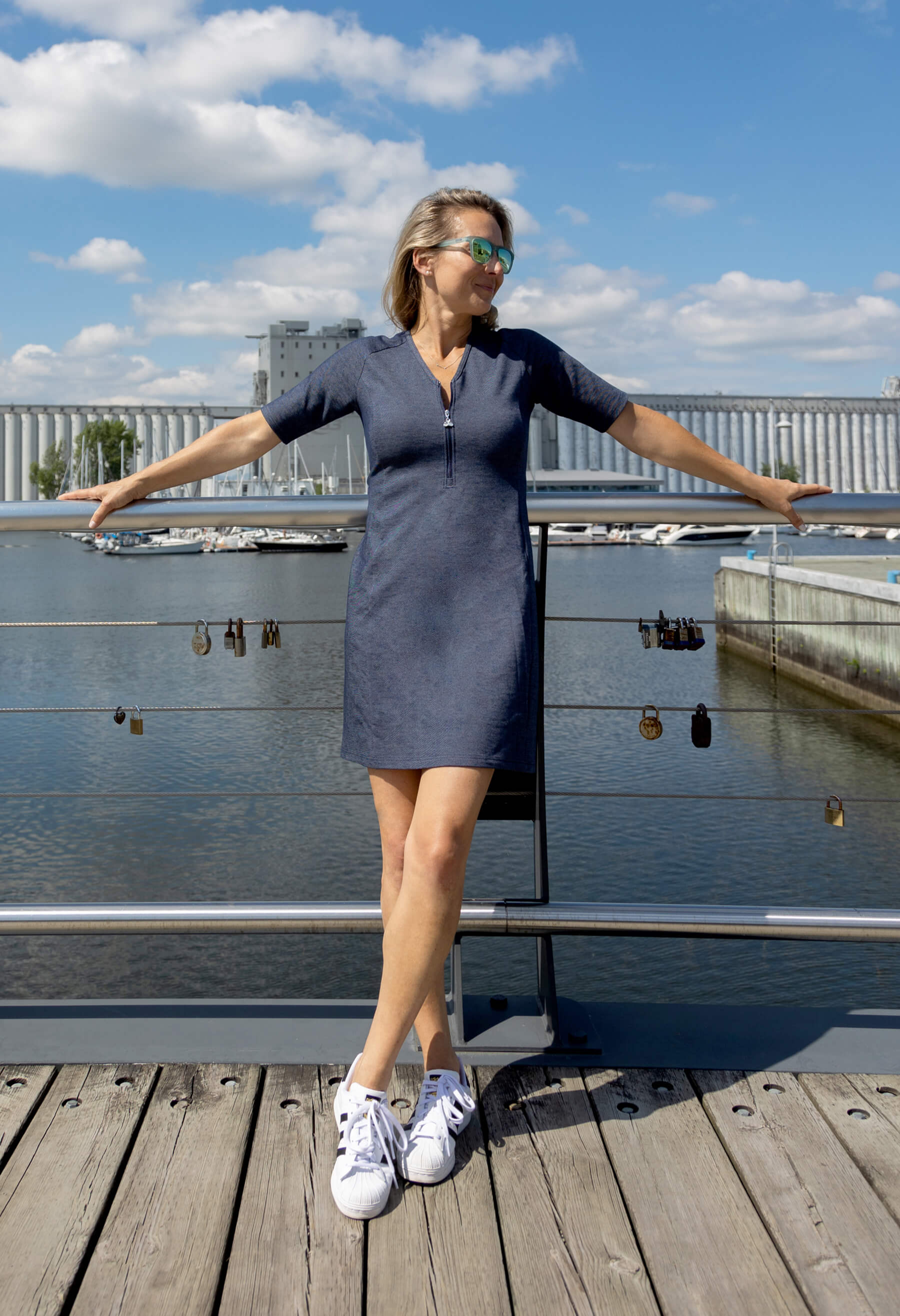 Anjo - Robe style denim