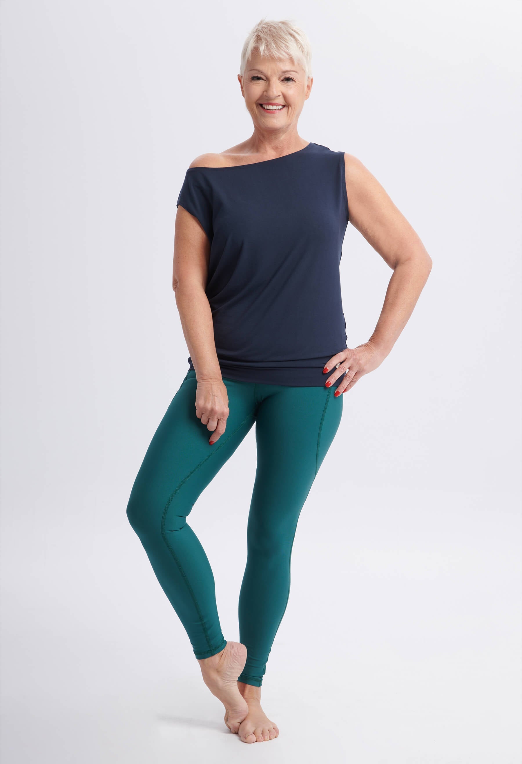 Phoebe - Legging ⅞ à taille haute avec poches