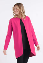 Juliana- Veste longue et élégante avec poches latérales