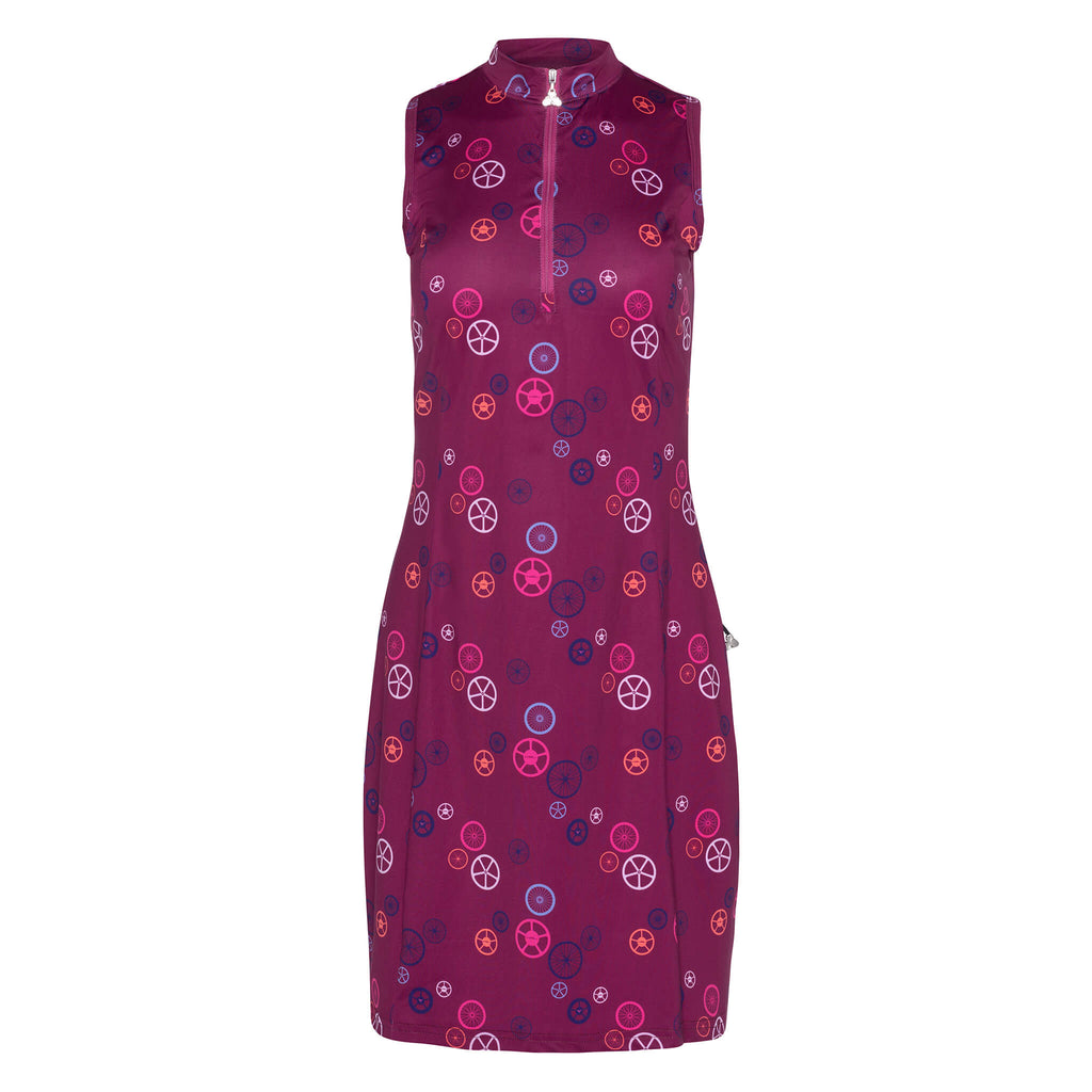Louysa - Robe de vélo courte sans manches - Collection LOVELO