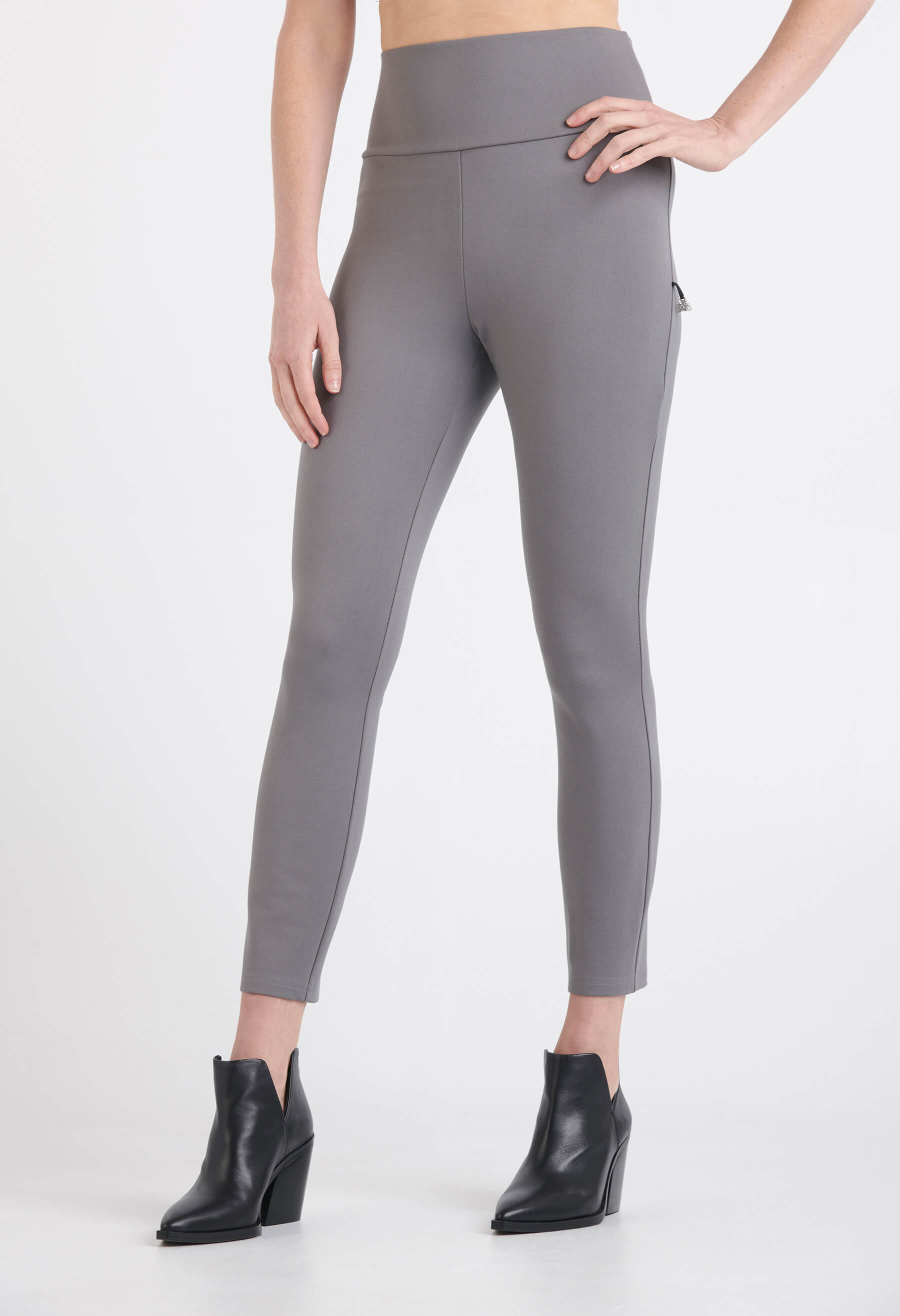 Nancy - Pantalon cigarette à taille haute