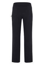 Romy - Pantalon à jambe droite évasée - Noir
