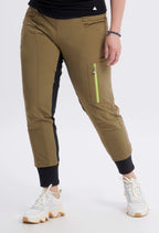 Renée - Pantalon à taille haute élastique