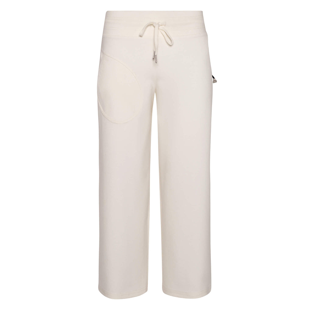 Romy - Pantalon capri à jambe droite évasée