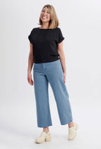 Lily - Pantalon coloré à jambe large - YOGA JEANS X KSL