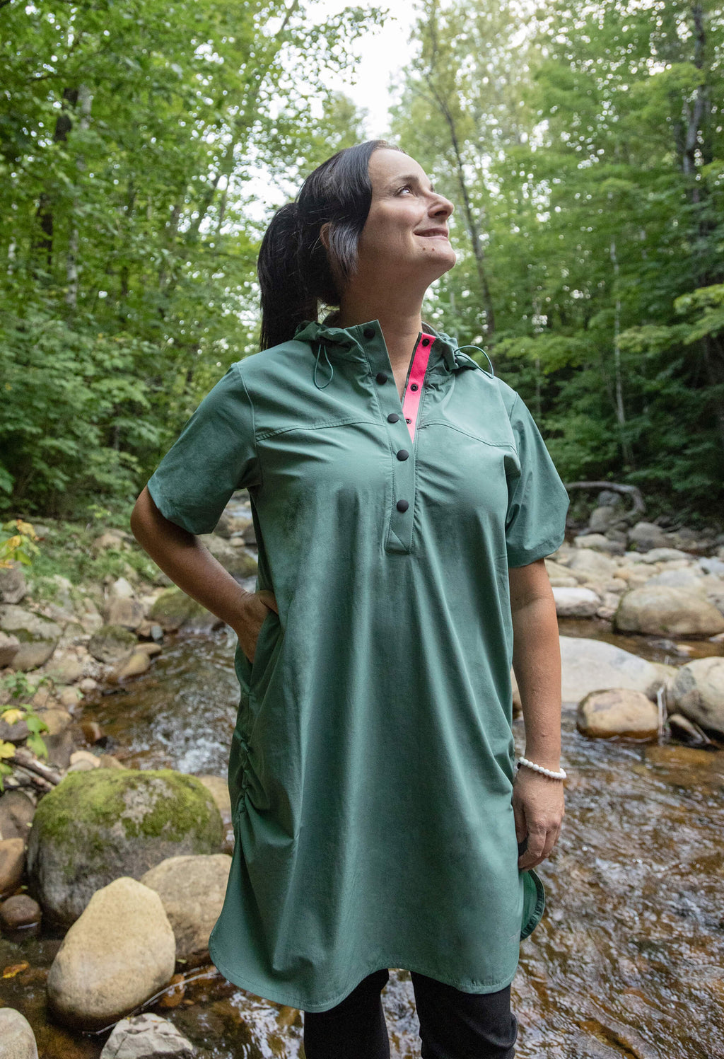 Alvin - Robe ajustable à manches courtes