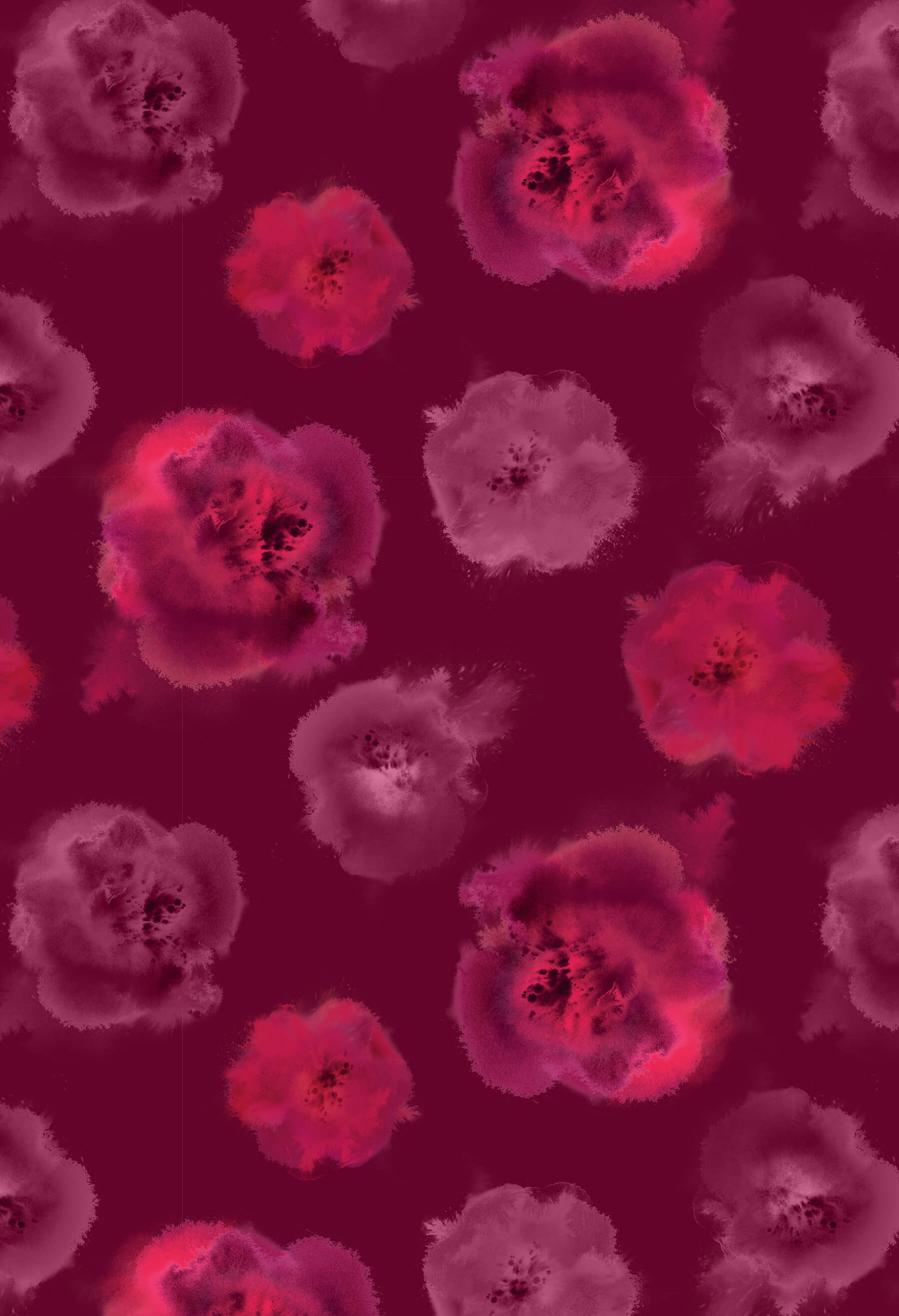 Imprimé KSL Aquaflo_cerise