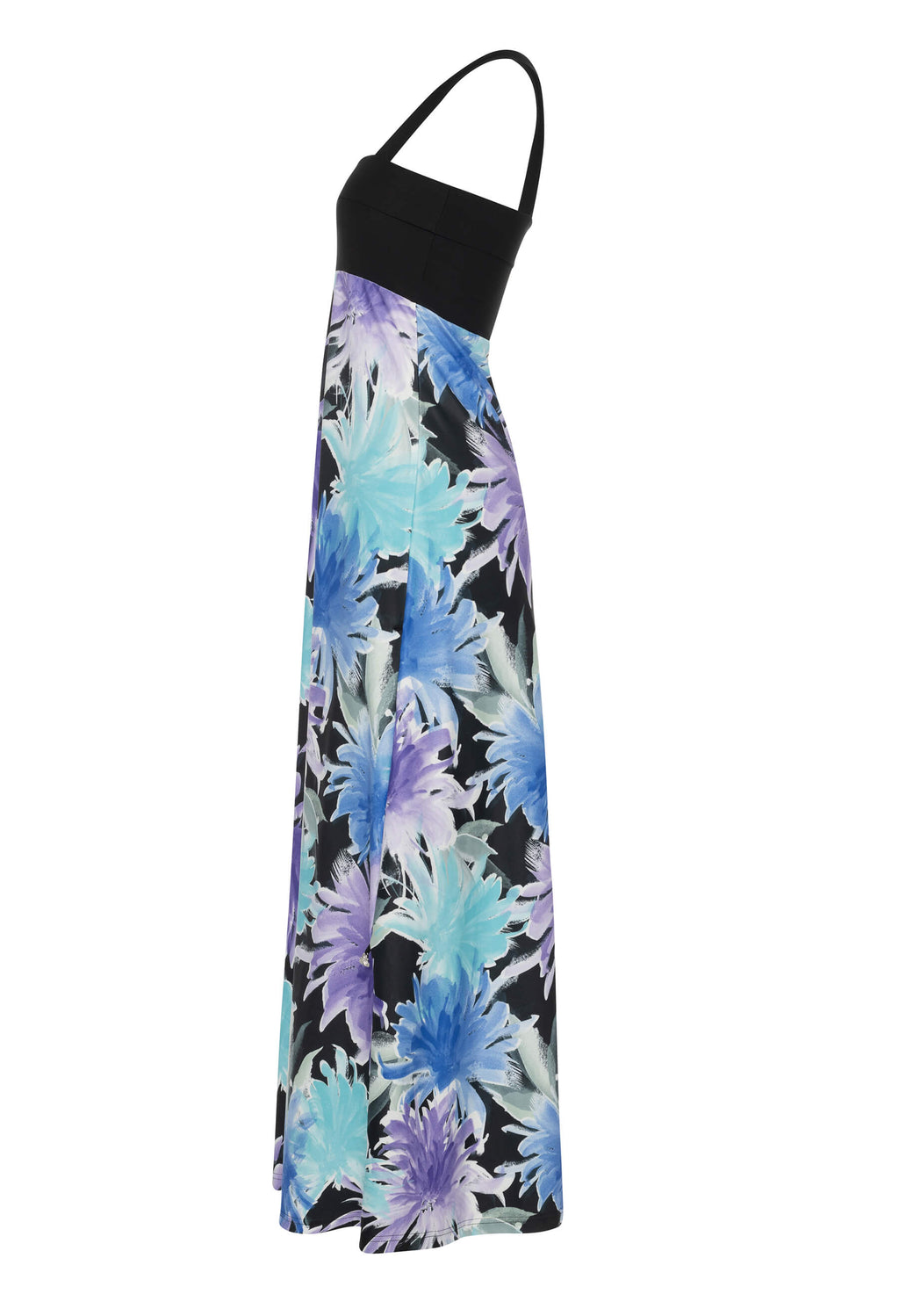 Betty - Ultra-transformable long dress - Vitality print