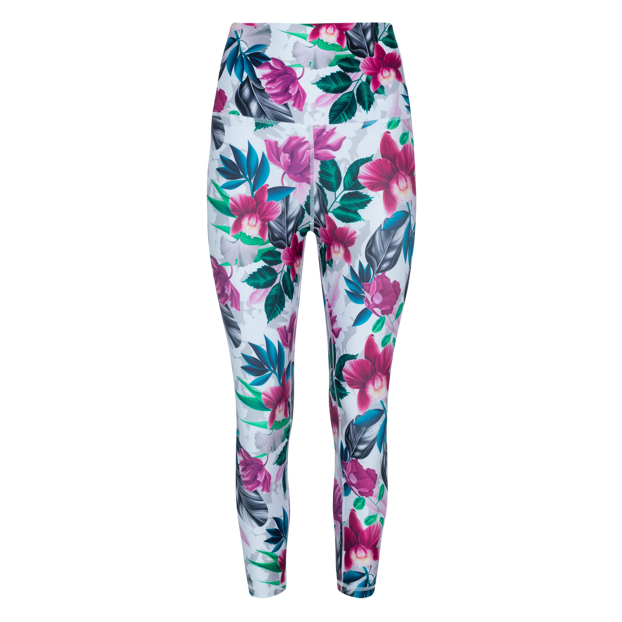 Angelina - Eco Orchid Capri Leggings