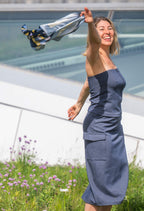 Summer - Jupe cargo en denim