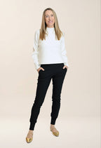 Léna - Ribbed high-neck sweater