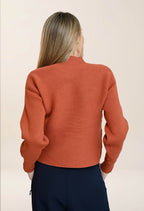 Léna - Ribbed high-neck sweater