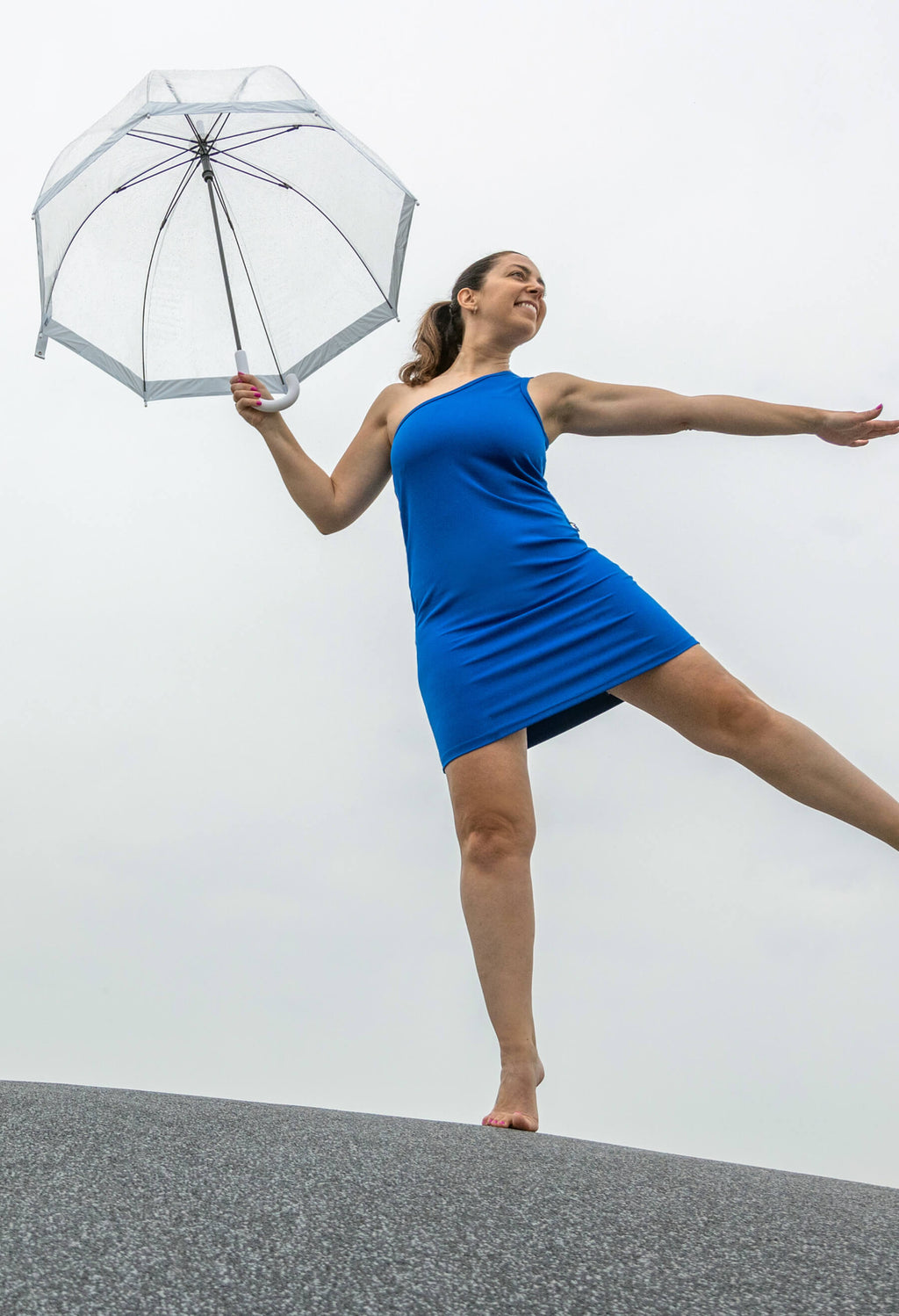 Cleopatra - One Shoulder Dress