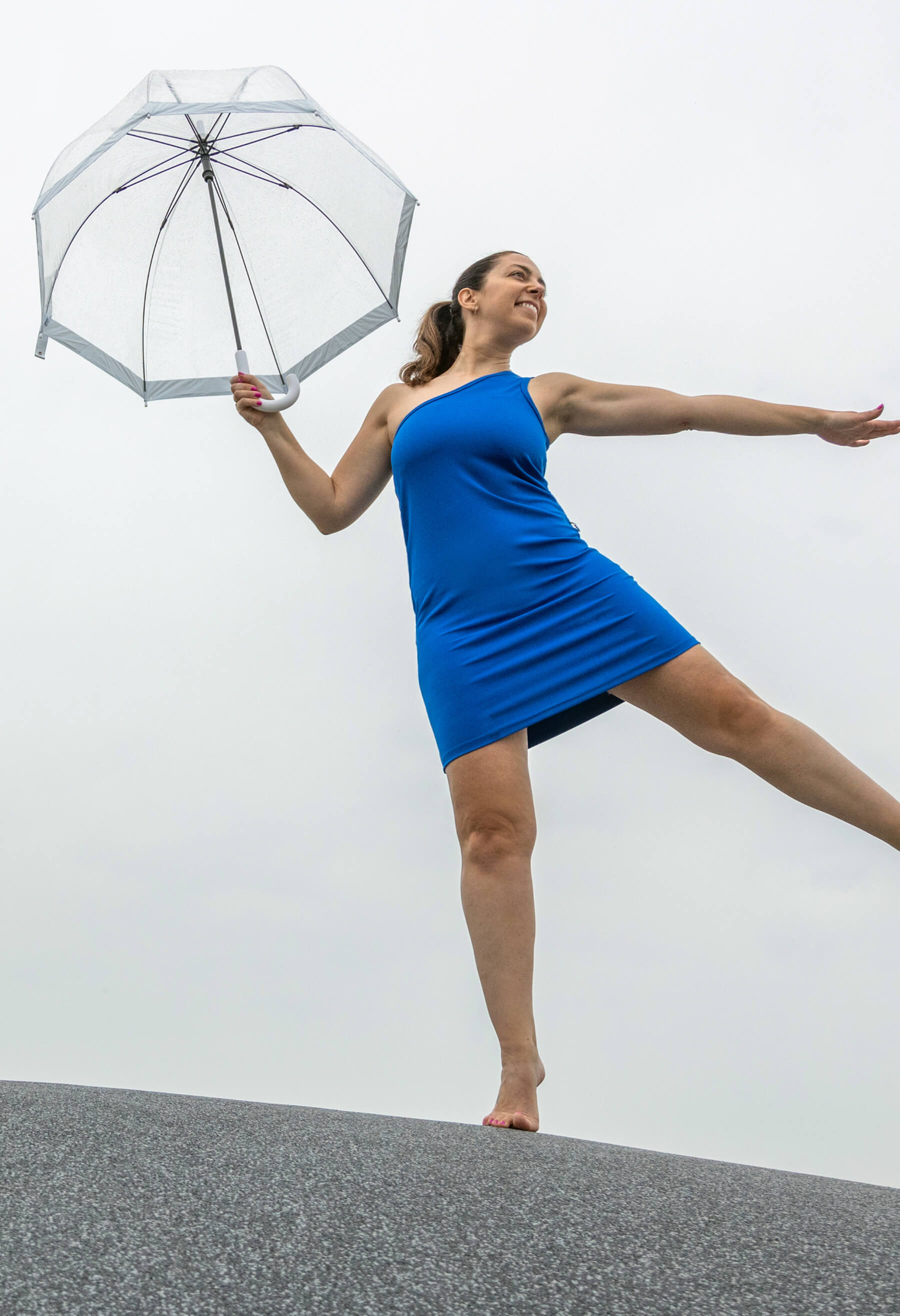 Cléopatre - Robe sur une épaule