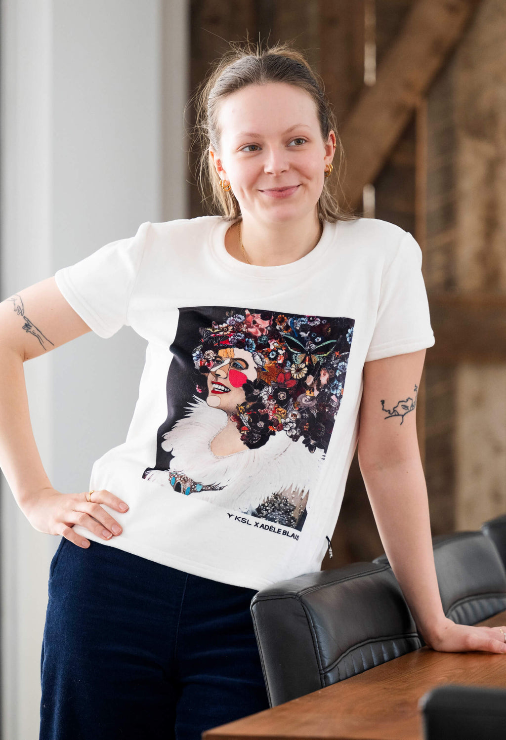 KSL X Adèle Blais : une collaboration inspirante pour le projet FORTES et ses chandails Idola mettant en lumière des femmes qui ont marqué l'histoire, dont Eva Tanguay