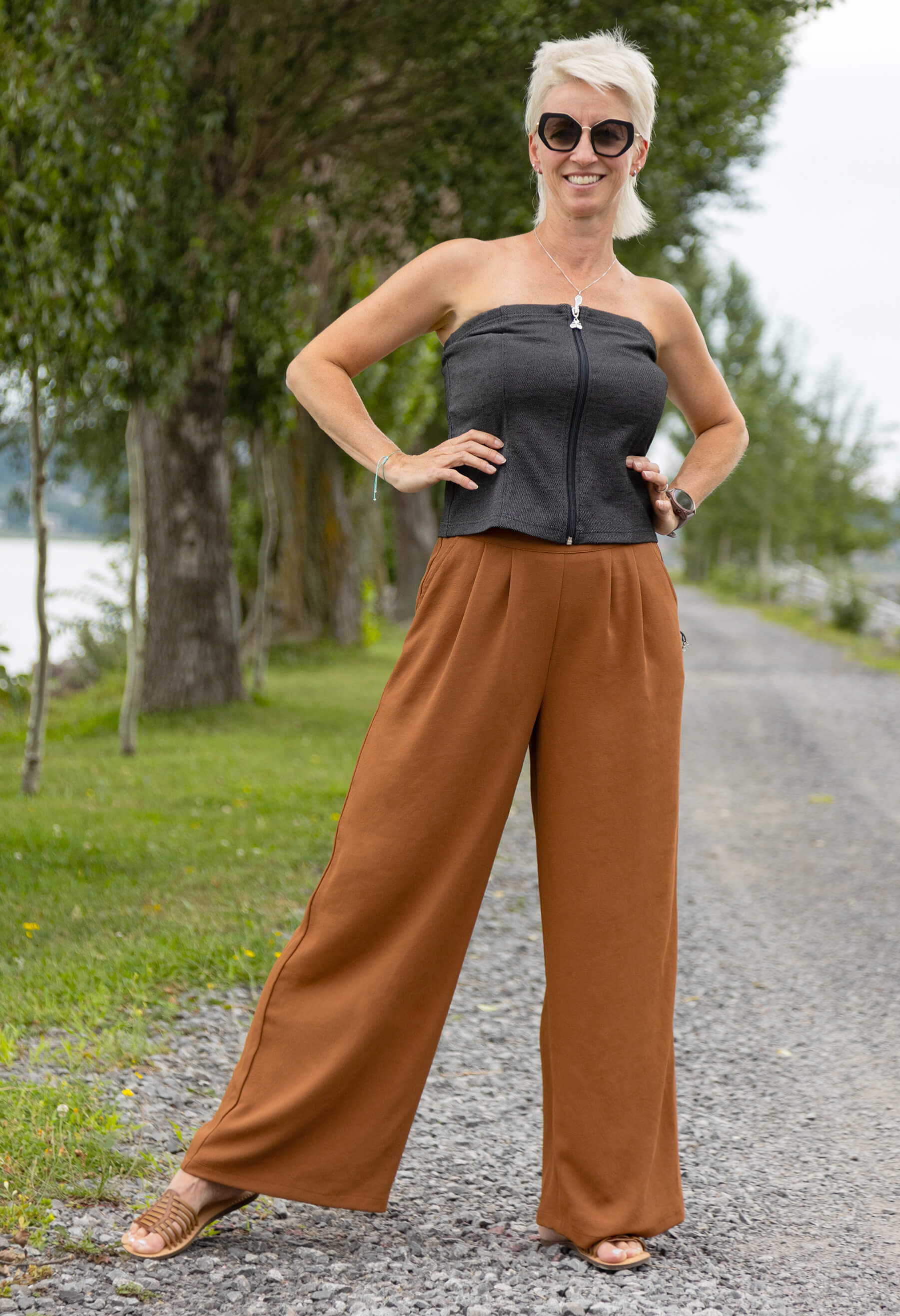 Carrie - Bustier en denim