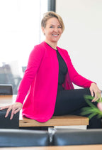 Juliana- Veste longue et élégante avec poches latérales