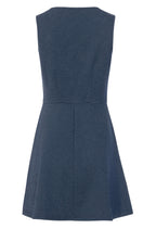 June - Sleeveless square neckline dress
