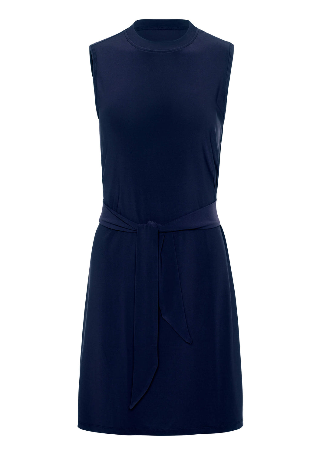 Laurie - Robe fluide sans manches avec ceinture