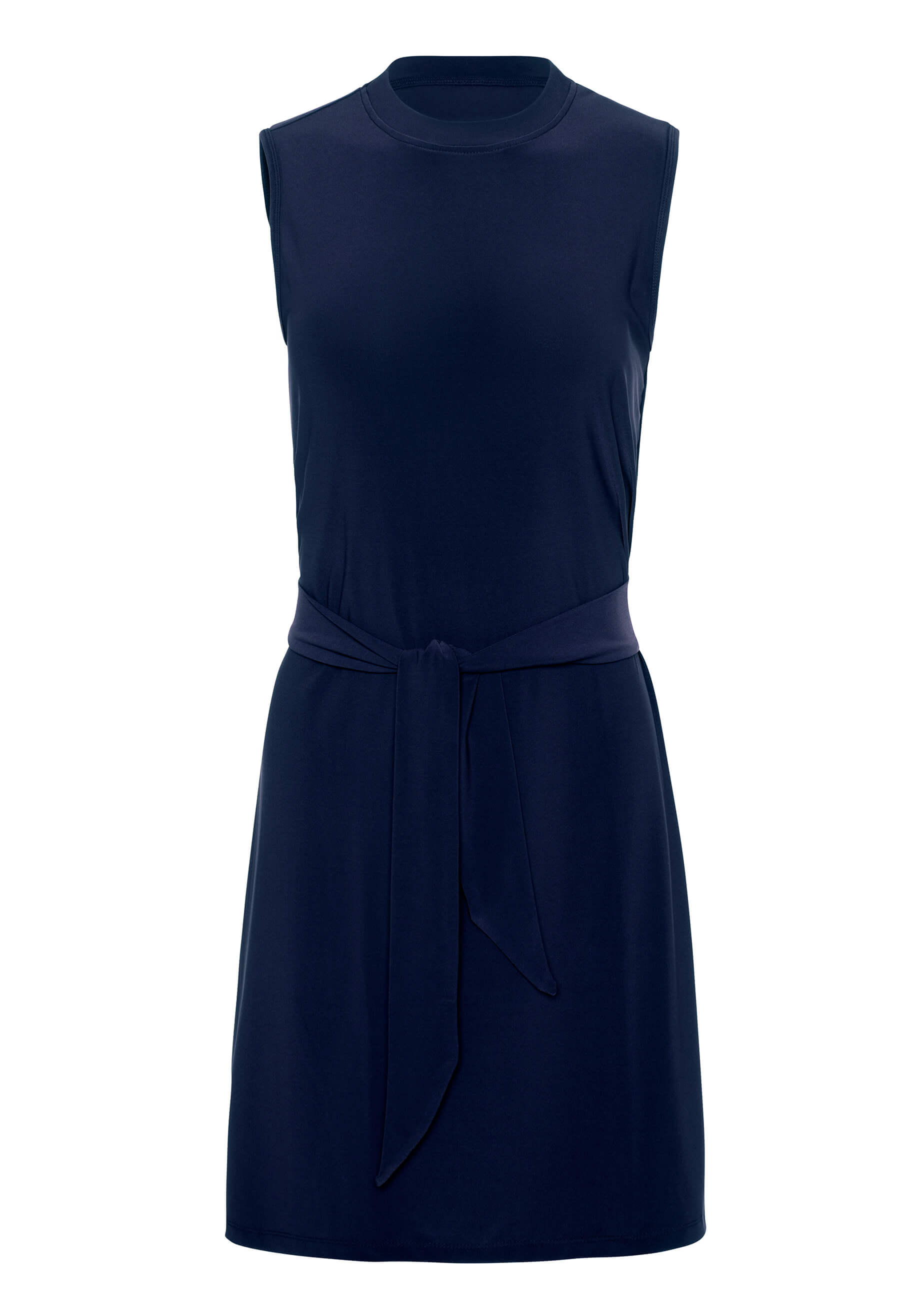 Laurie - Robe fluide sans manches avec ceinture