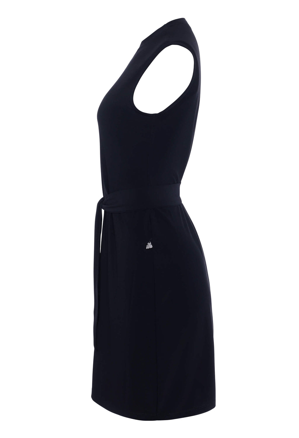 Laurie - Robe fluide sans manches avec ceinture
