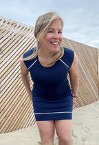 Lexia Nautique - Robe à manches très courtes