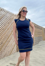 Lexia Nautique - Robe à manches très courtes