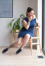 Lexia - Robe à manches très courtes