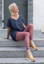 Madonna - Legging coloré en mèche à taille haute