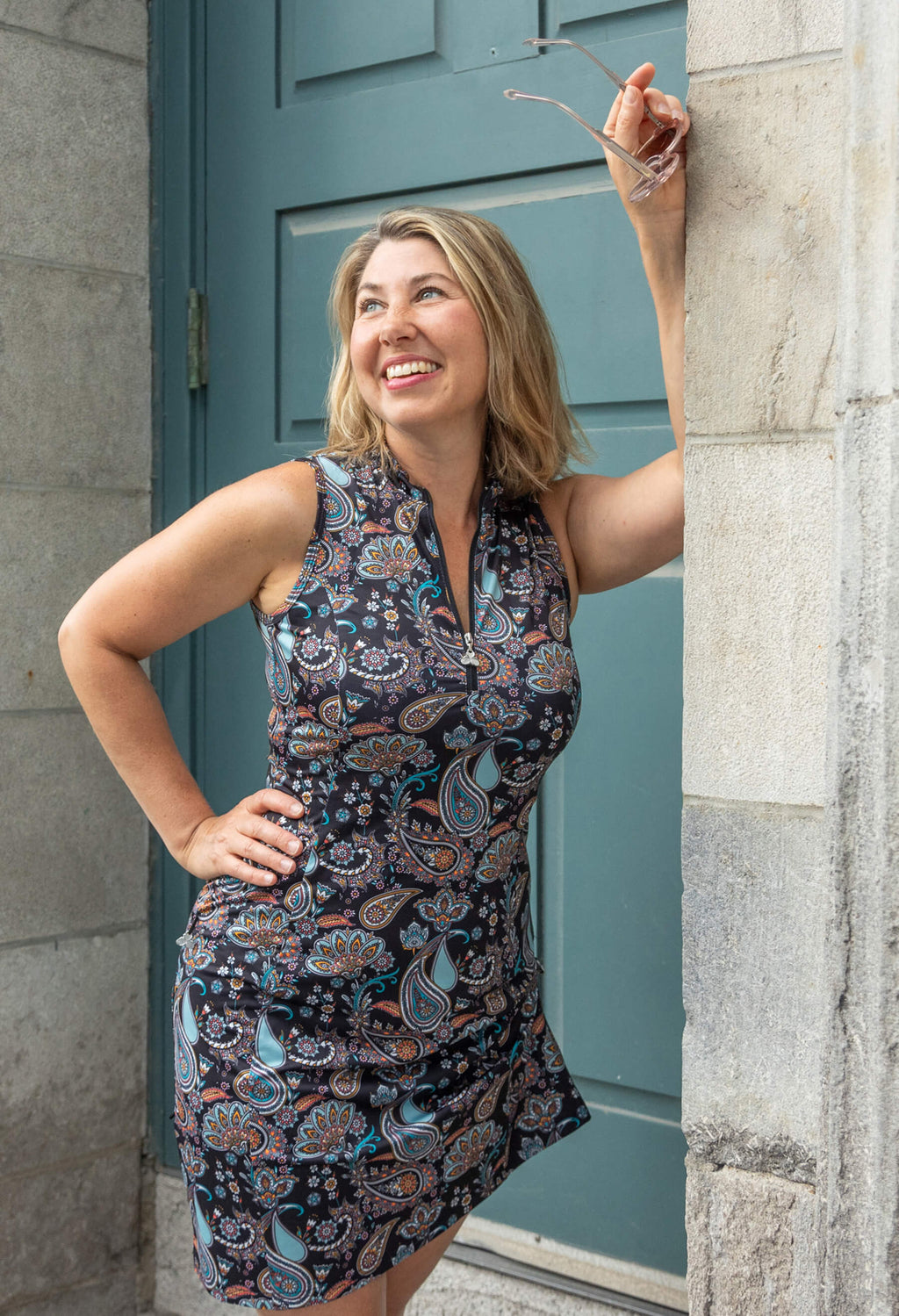 Louysa - Short sleeveless dress