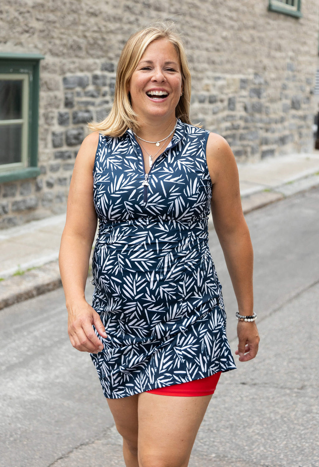 Louysa - Short sleeveless dress