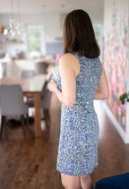 Louysa - Robe courte sans manche avec fermeture éclair