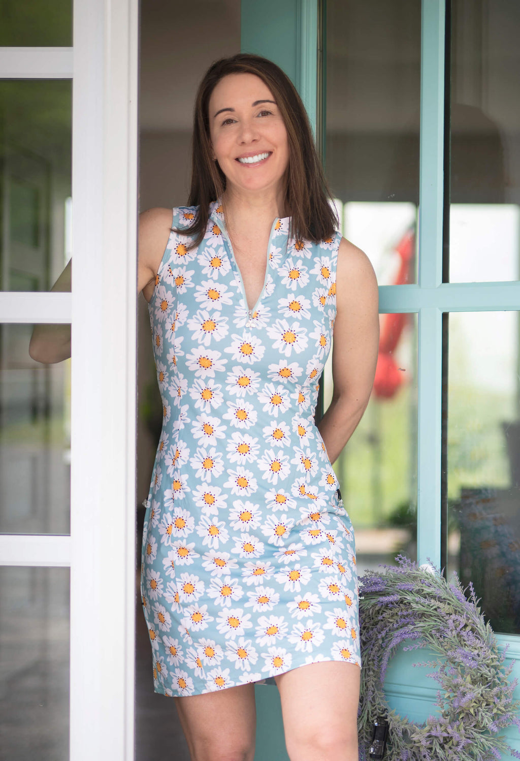 Louysa - Short sleeveless dress